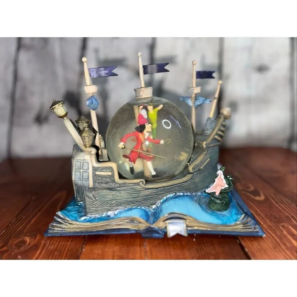 Peter Pan: Peter’s Perilous Plight” Snow Globe Book! ✨📖